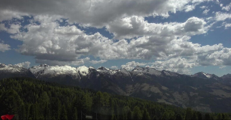 Webcam Bellamonte-Alpe Lusia  - Lagorai