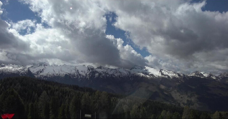 Webcam Bellamonte-Alpe Lusia  - Lagorai