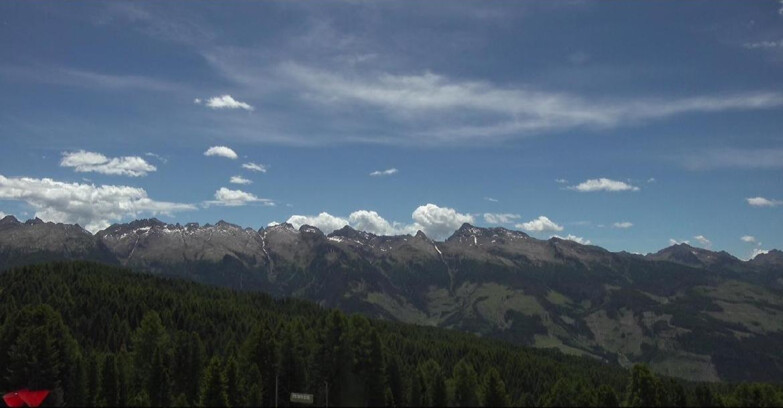 Webcam Bellamonte-Alpe Lusia  - Lagorai