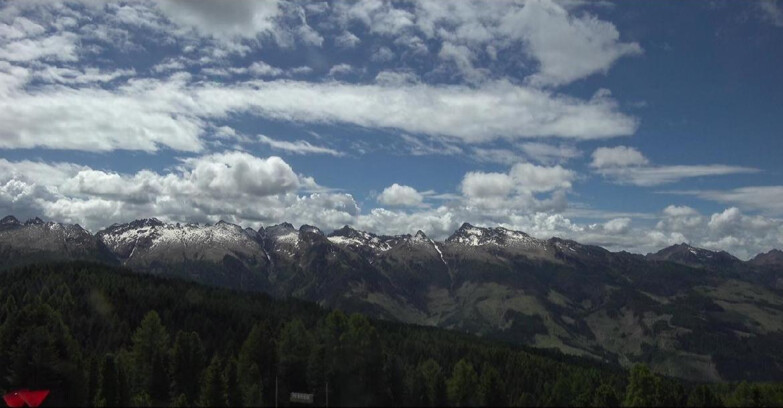 Webcam Bellamonte-Alpe Lusia - Catena del Lagorai