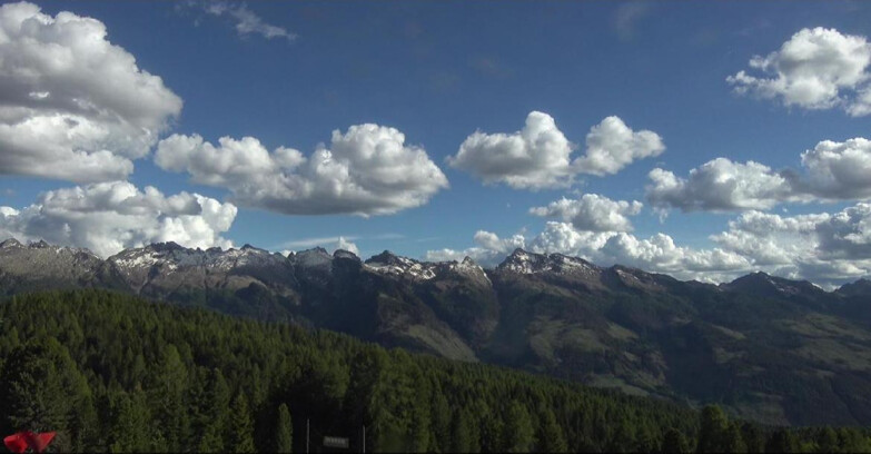 Webcam Bellamonte-Alpe Lusia - Catena del Lagorai
