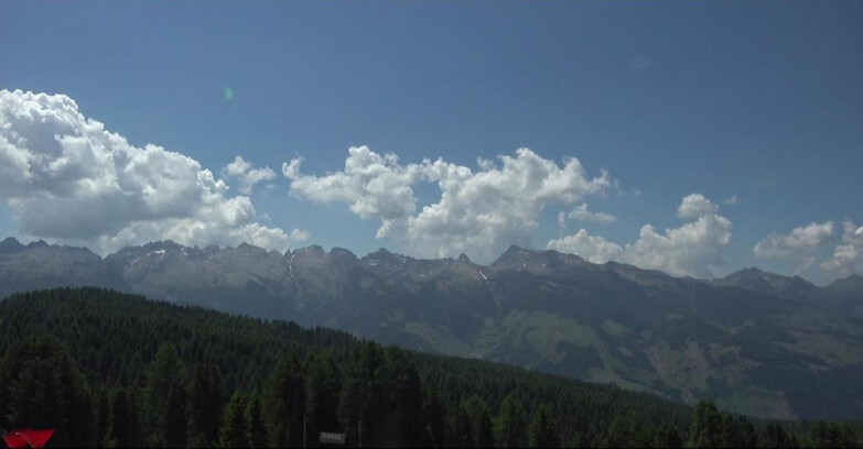Webcam Bellamonte-Alpe Lusia  - Lagorai