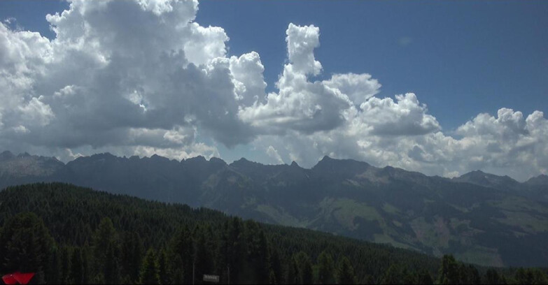 Webcam Bellamonte-Alpe Lusia  - Lagorai