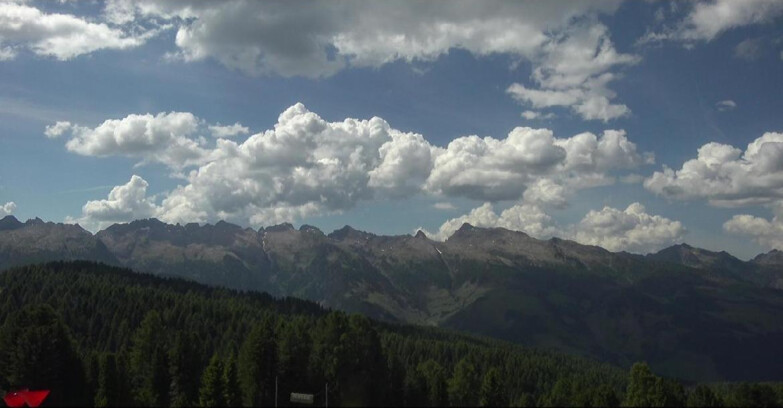 Webcam Bellamonte-Alpe Lusia - Catena del Lagorai