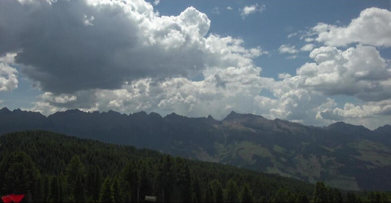 Webcam Bellamonte-Alpe Lusia - Catena del Lagorai