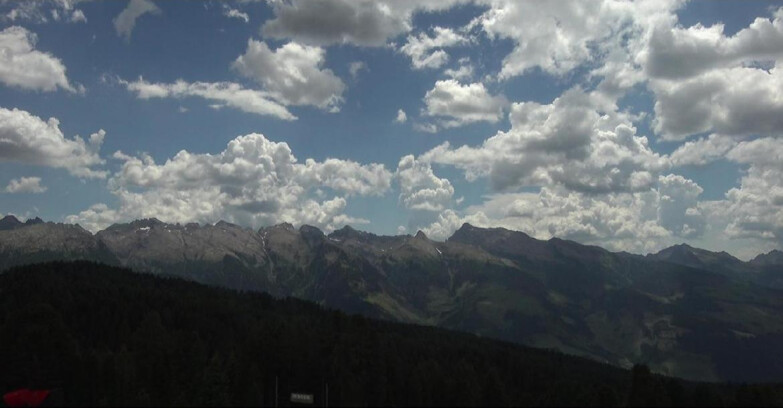 Webcam Bellamonte-Alpe Lusia - Catena del Lagorai