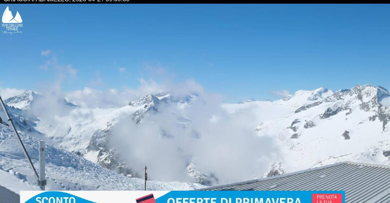 Webcam Gletscher Presena - Presena Gletscher - Tonale