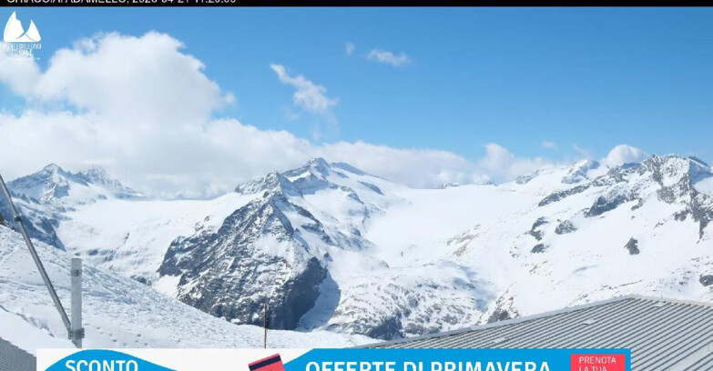 Webcam Presena Glacier  - Presena glacier - Tonale