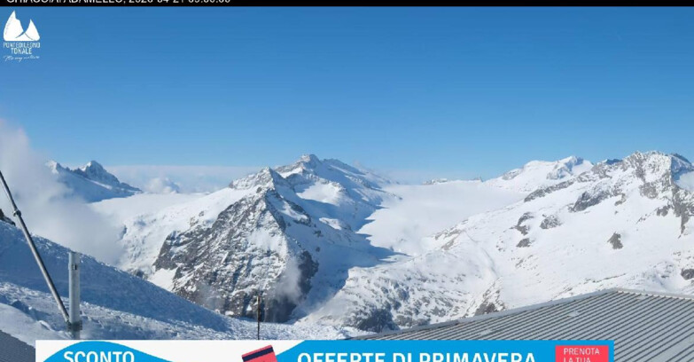 Webcam Gletscher Presena - Presena Gletscher - Tonale