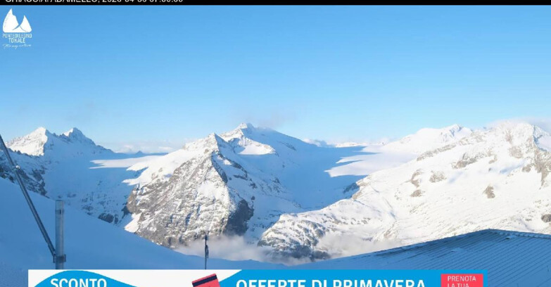 Webcam Ghiacciaio Presena  - Presena