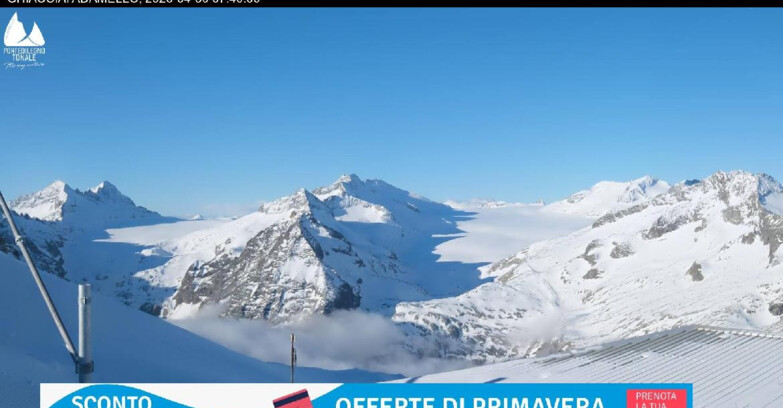 Webcam Ghiacciaio Presena  - Presena