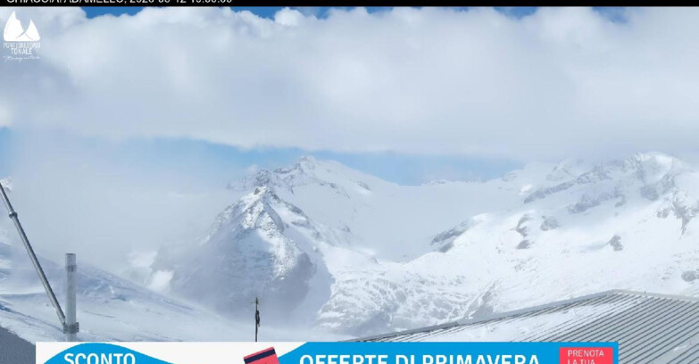 Webcam Ghiacciaio Presena - Presena Tonale