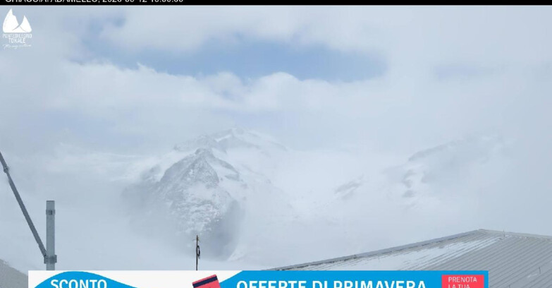 Webcam Ghiacciaio Presena - Presena Tonale