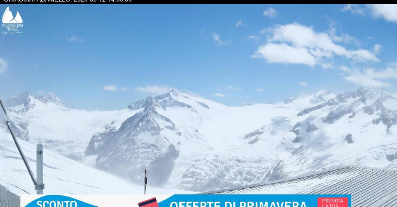Webcam Ghiacciaio Presena - Presena Tonale