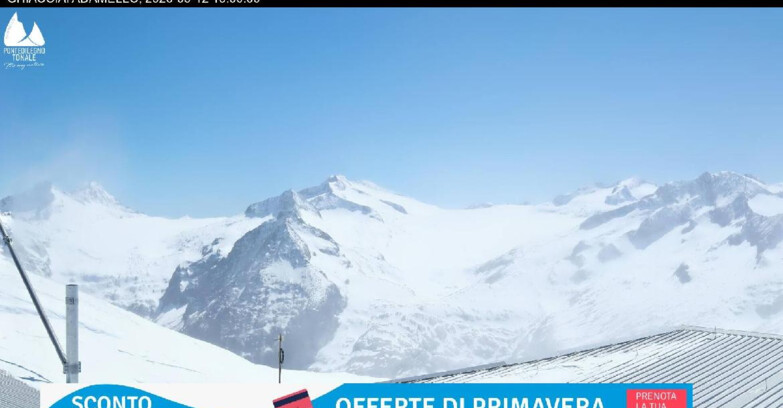 Webcam Ghiacciaio Presena - Presena Tonale