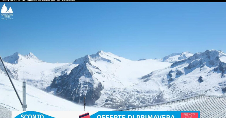 Webcam Ghiacciaio Presena - Presena Tonale