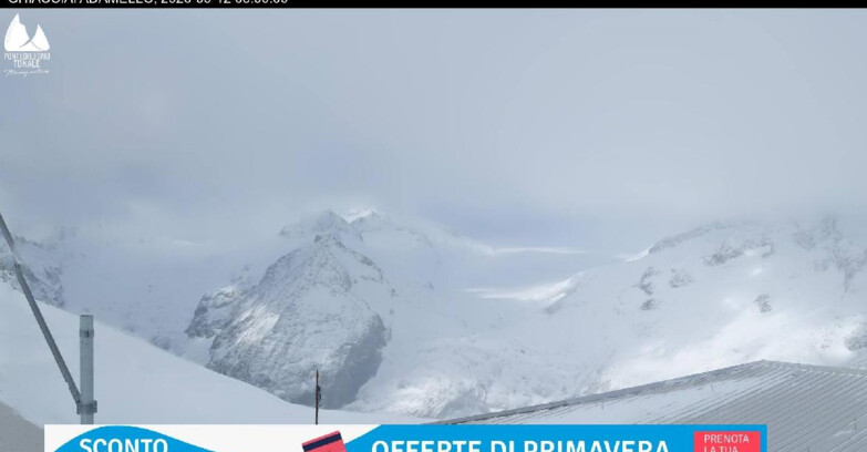 Webcam Ghiacciaio Presena - Presena Tonale