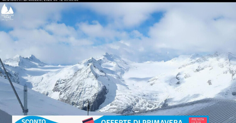 Webcam Ghiacciaio Presena - Presena Tonale