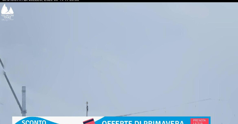 Webcam Presena Glacier  - Presena glacier - Tonale