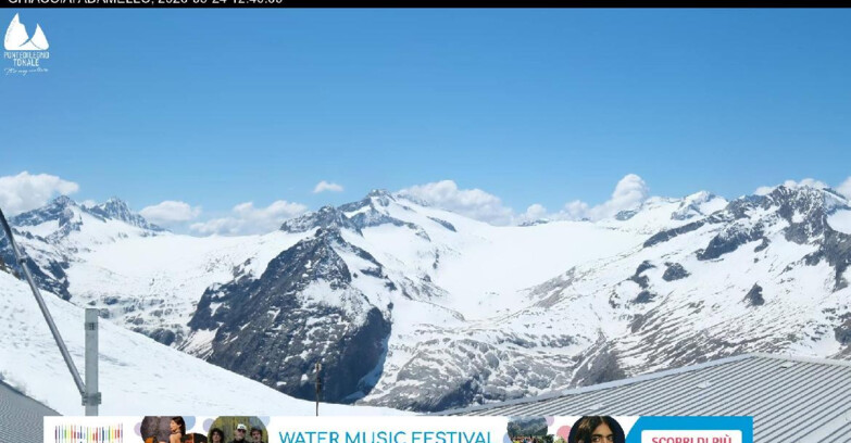 Webcam Ghiacciaio Presena  - Presena