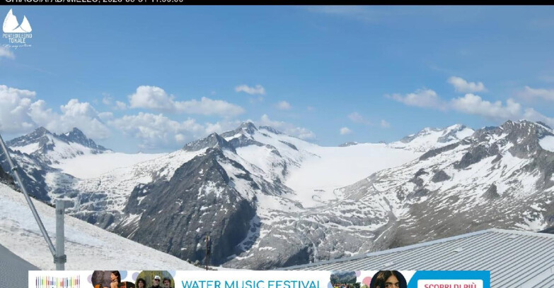 Webcam Ghiacciaio Presena  - Presena