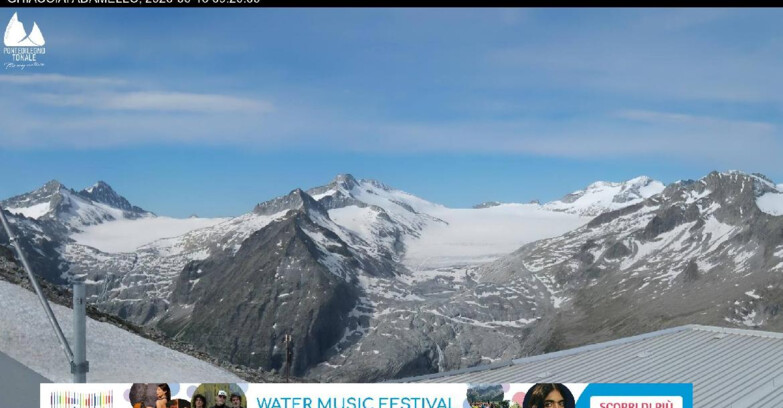 Webcam Ghiacciaio Presena  - Presena