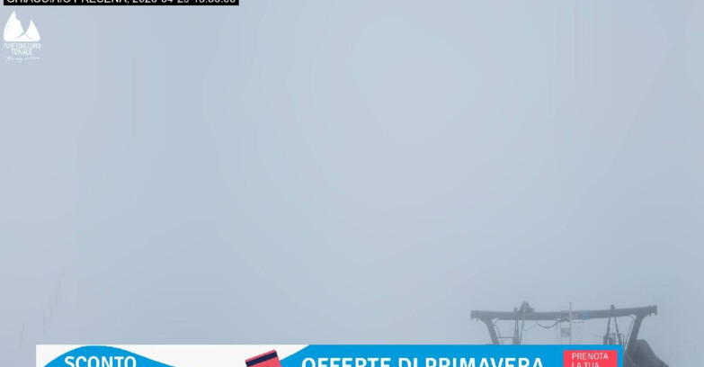 Webcam Ghiacciaio Presena  - Pista Paradiso - Presena Tonale