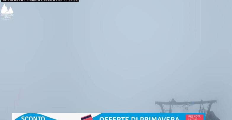 Webcam Ghiacciaio Presena  - Pista Paradiso - Presena Tonale