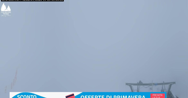 Webcam Ghiacciaio Presena  - Pista Paradiso - Presena Tonale