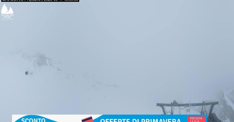 Webcam Ледник Презена  - Pista Paradiso - Presena Tonale