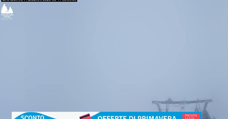 Webcam Presena Glacier  - Pista Paradiso - Presena Tonale