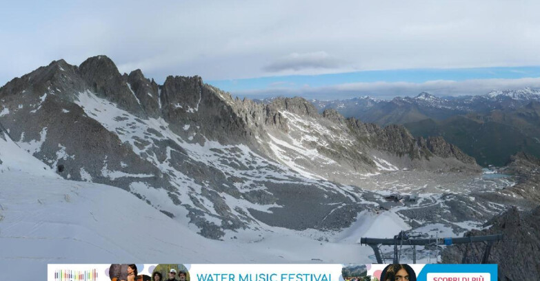 Webcam Ghiacciaio Presena - Veduta Pista Paradiso - Presena Tonale