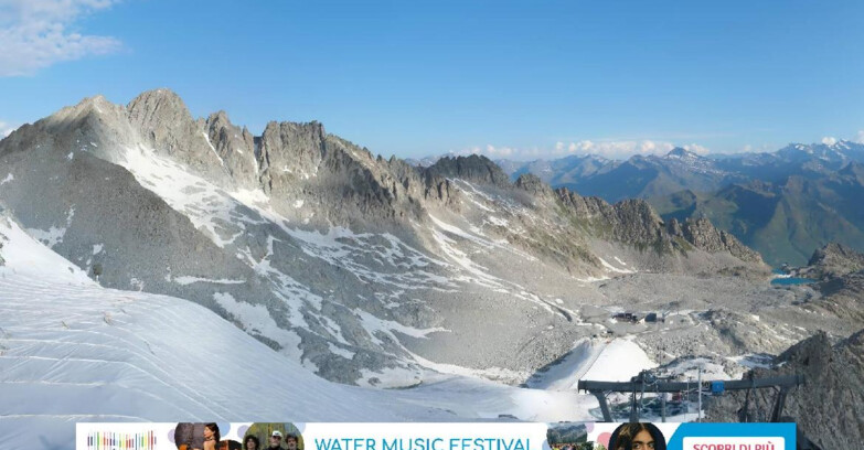Webcam Ghiacciaio Presena  - Pista Paradiso - Presena Tonale