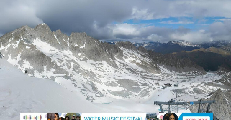 Webcam Gletscher Presena - Pista Paradiso - Presena Tonale
