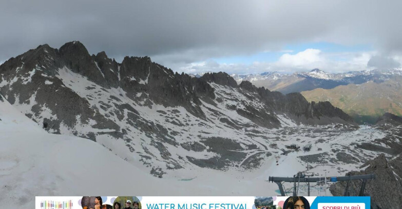 Webcam Gletscher Presena - Pista Paradiso - Presena Tonale