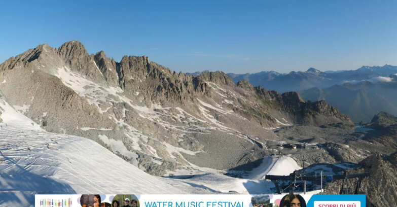 Webcam Ледник Презена  - Pista Paradiso - Presena Tonale