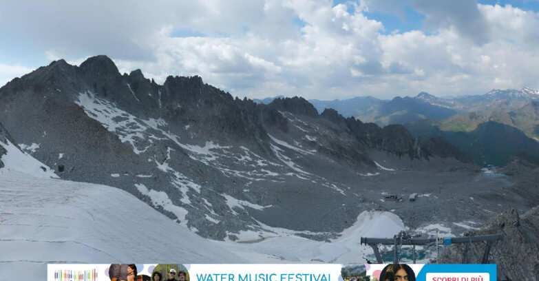 Webcam Gletscher Presena - Pista Paradiso - Presena Tonale