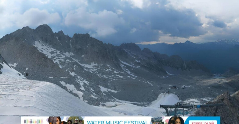 Webcam Gletscher Presena - Pista Paradiso - Presena Tonale