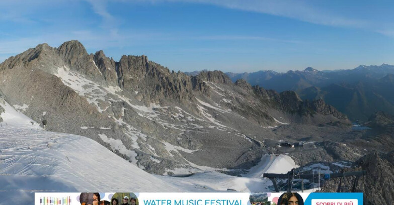 Webcam Ghiacciaio Presena  - Pista Paradiso - Presena Tonale