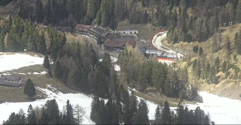 Webcam Пампеаго - Предаццо - Оберегген	 - Piste Pampeago