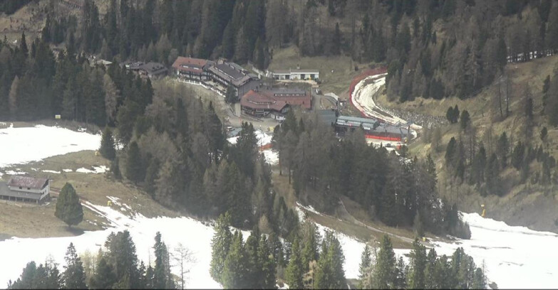 Webcam Пампеаго - Предаццо - Оберегген	 - Piste Pampeago