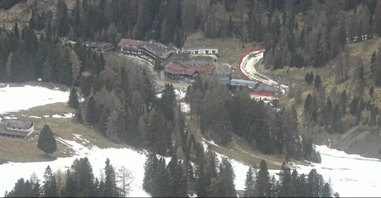 Webcam Пампеаго - Предаццо - Оберегген	 - Piste Pampeago