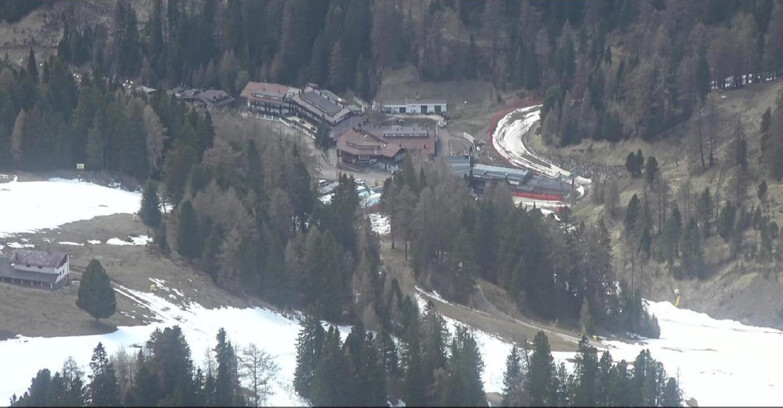 Webcam Пампеаго - Предаццо - Оберегген	 - Piste Pampeago