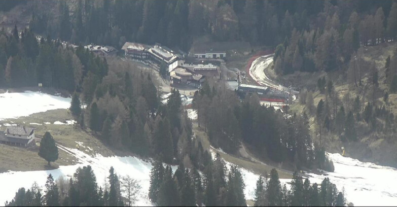 Webcam Пампеаго - Предаццо - Оберегген	 - Piste Pampeago