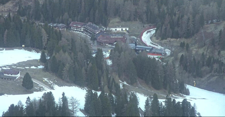 Webcam Пампеаго - Предаццо - Оберегген	 - Piste Pampeago