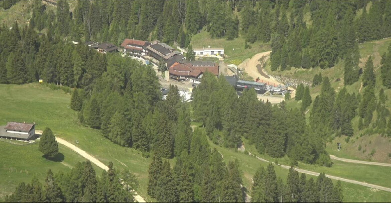 Webcam Pampeago  - Predazzo -  Obereggen - Piste Pampeago