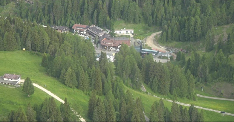 Webcam Пампеаго - Предаццо - Оберегген	 - Piste Pampeago