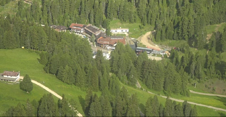 Webcam Пампеаго - Предаццо - Оберегген	 - Piste Pampeago