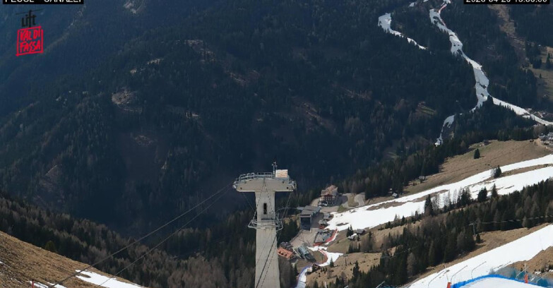 Webcam Канацей-Бельведере  - Canazei - Località Pecol