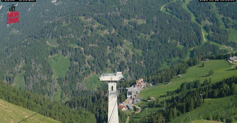 Webcam Canazei-Belvedere  - Canazei - Località Pecol
